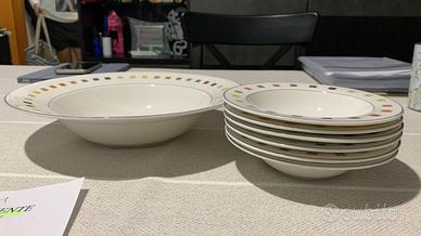 Set da macedonia ceramica bianca