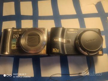 Panasonic digitali Dmc TZ 1 e Tz 5