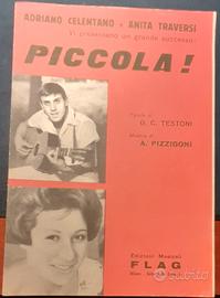 ADRIANO CELENTANO - SPARTITO "PICCOLA!"