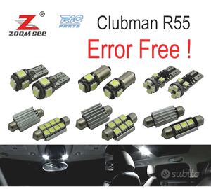 KIT 17 LAMPADE LED INTERNE MINI COOPER CLUBMAN R55
