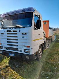 SCANIA 143 H TURBO GRU BONFIGLIOLI SCARRABILE 