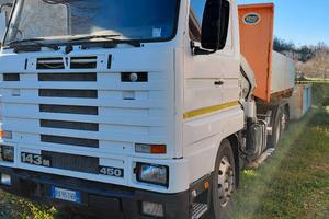 SCANIA 143 H TURBO GRU BONFIGLIOLI SCARRABILE 