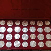 Set Argenti  Celebrativi Canada olimpiadi 1976