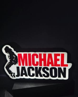 Lampada LED Michael Jackson – Lightbox 3D