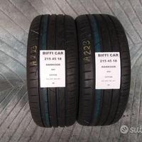 2 gomme 215 45 18 hankook a40