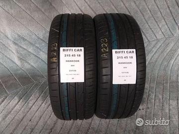 2 gomme 215 45 18 hankook a40