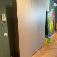 Armadio e letto twils