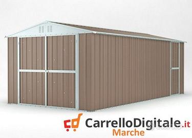 Box garage auto in Acciaio 327x611 19mq tortora