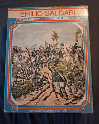 Libro E.SALGARI ROMANZI DI GUERRIGLIA