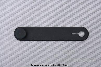 Fascette in gomma riutilizzabili 75 mm