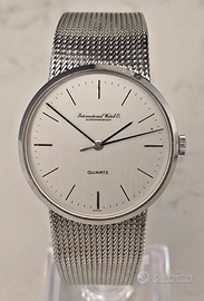 IWC quarzo bracciale integrato milanese