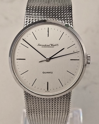 IWC quarzo bracciale integrato milanese