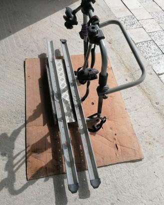 portabici ruota posteriore due posti