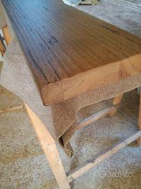 Mensola in legno.massello