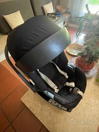 Trio baby Jogger con navicella e seggiolino auto