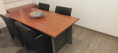 scrivania direzionale/ tavolo riunioni 