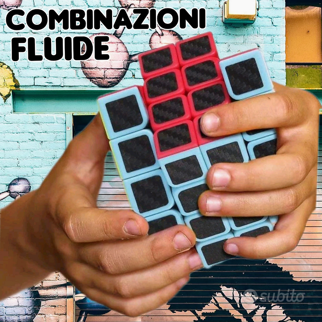 Cubo di rubik 4x4 carbonio top quality - Collezionismo In vendita