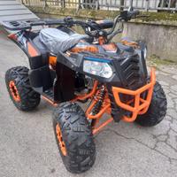 NUOVO QUAD COMMANDER 125cc RUOTA 8 NERO/ARANCIO