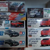 Kit 1/24 rally tamiya hasegawa modeler's  ecc.