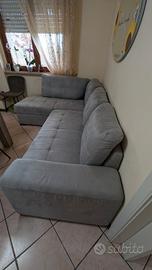DIVANO LETTO GRIGIO