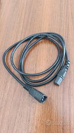 2 X prolunga Maschio Femmina Connettore Alimentazi