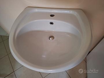 Lavandino a colonna