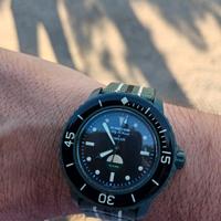 Swatch blancpain green abissy
