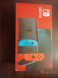 Nintendo switch blu rosso 