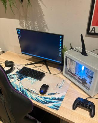 Postazione da gaming completa no spedizione tratta
