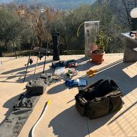 Attrezzatura e canne carpfishing