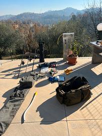 Attrezzatura e canne carpfishing