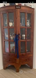 Angoliera legno vintage