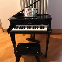 Pianoforte HAPE con sgabello per bambini