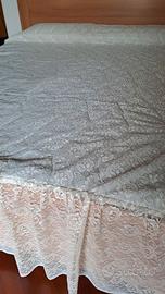Copriletto trapunta in pizzo nuova matrimoniale