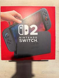NINTENDO SWITCH 2 con scontrino e garanzia