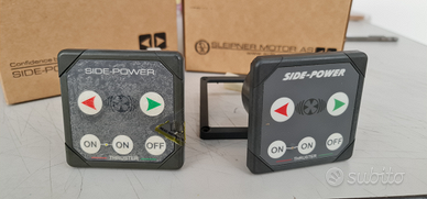 Pannello con pulsanti Side power