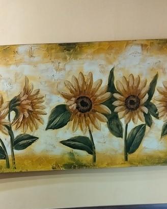 quadro girasoli 