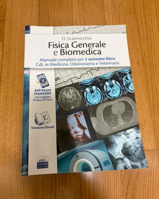 Libro "Fisica Generale e Biomedica" D. Scannicchio