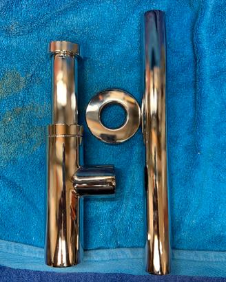 SIFONE LAVABO DESIGN ARREDO PONSI TONDO 1'14