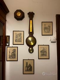 Coppia di Orologi d'Epoca da Parete