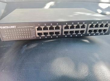 switch di rete 24 porte intellinet 560924