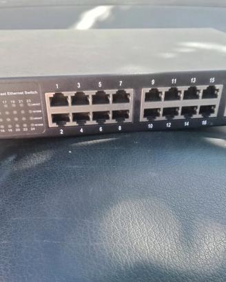 switch di rete 24 porte intellinet 560924
