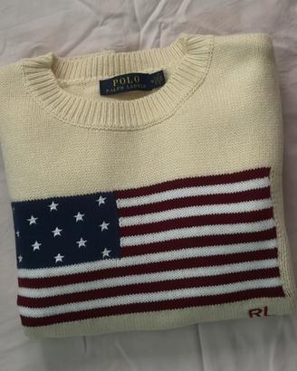 L’iconica maglia con bandiera ( Panna )