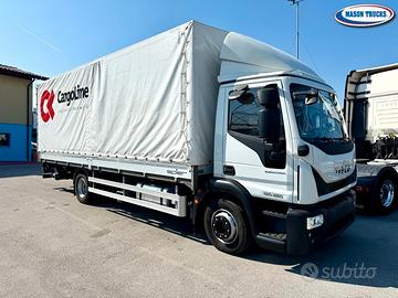EUROCARGO 120-250 centina + sponda, km 150.000