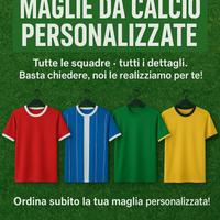Maglie da calcio personalizzate – tutte le squadre