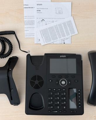 Telefono VoIP Snom D785 con confezione originale