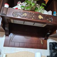 cucina in legno fatta a mano