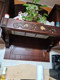 cucina in legno fatta a mano