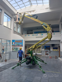 Piattaforma ragno gommato