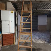 scala in legno 9 gradini